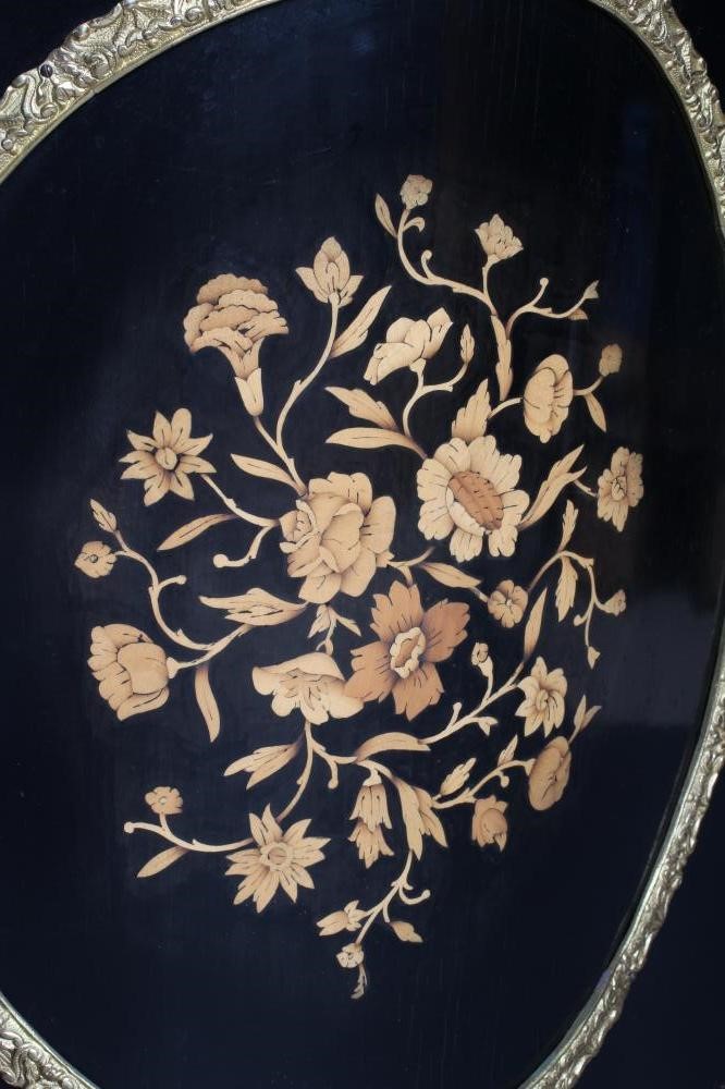 A VICTORIAN DESIGN EBONISED PIER CABINET Image