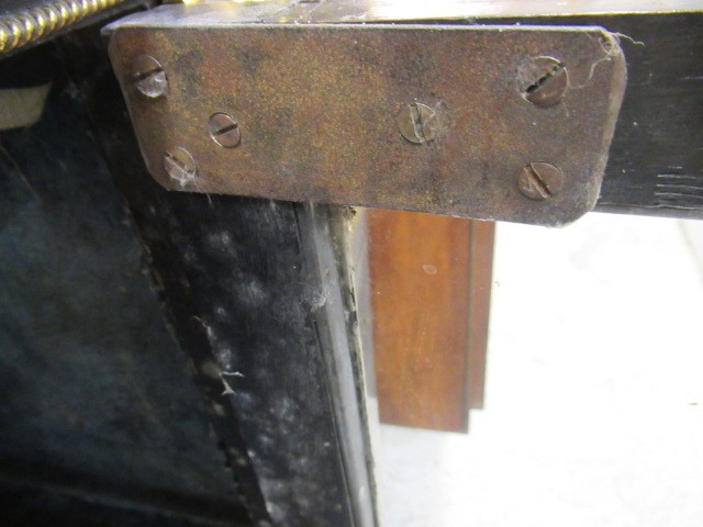 AN EGYPTIAN REVIVAL EBONISED PIER CABINET Image