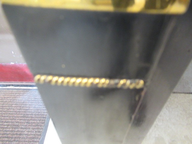 AN EGYPTIAN REVIVAL EBONISED PIER CABINET Image