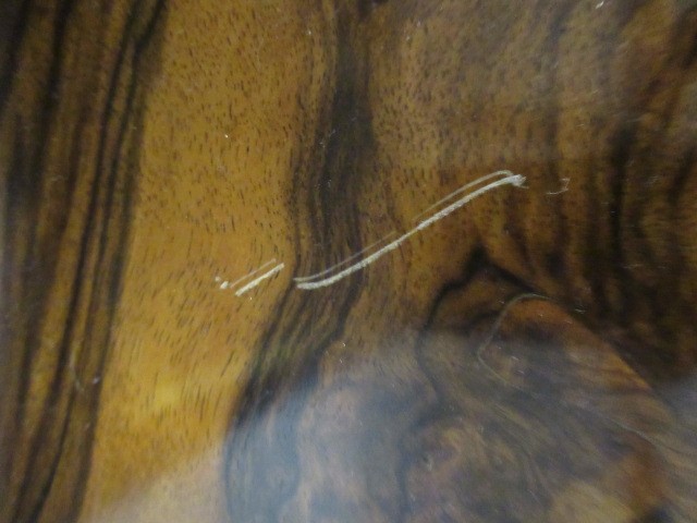 A VICTORIAN BURR WALNUT CREDENZA Image