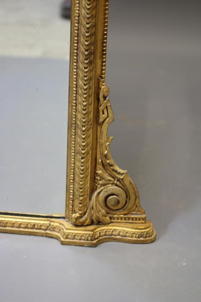 A VICTORIAN GILT WOOD PIER GLASS Image
