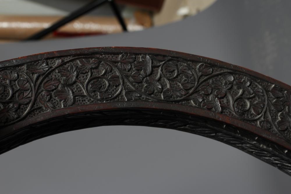 A BURMESE HARDWOOD OCCASIONAL TABLE Image