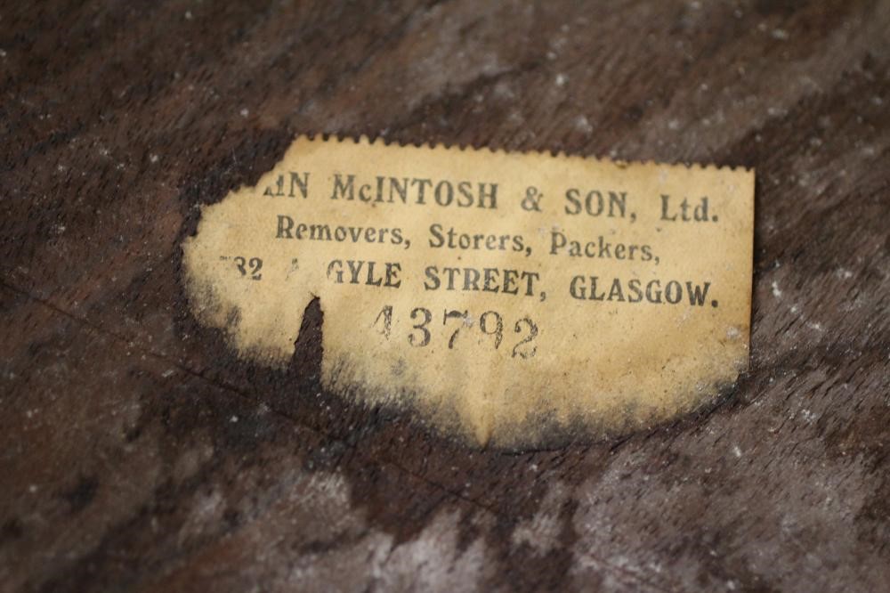 A BURMESE HARDWOOD OCCASIONAL TABLE Image