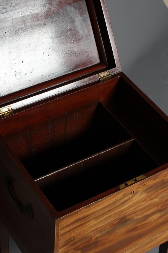 A GEORGIAN MAHOGANY CELLARETTE Image