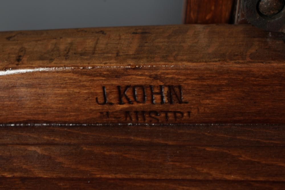 A PAIR OF J KOHN BENTWOOD THEATRE SEATS Image