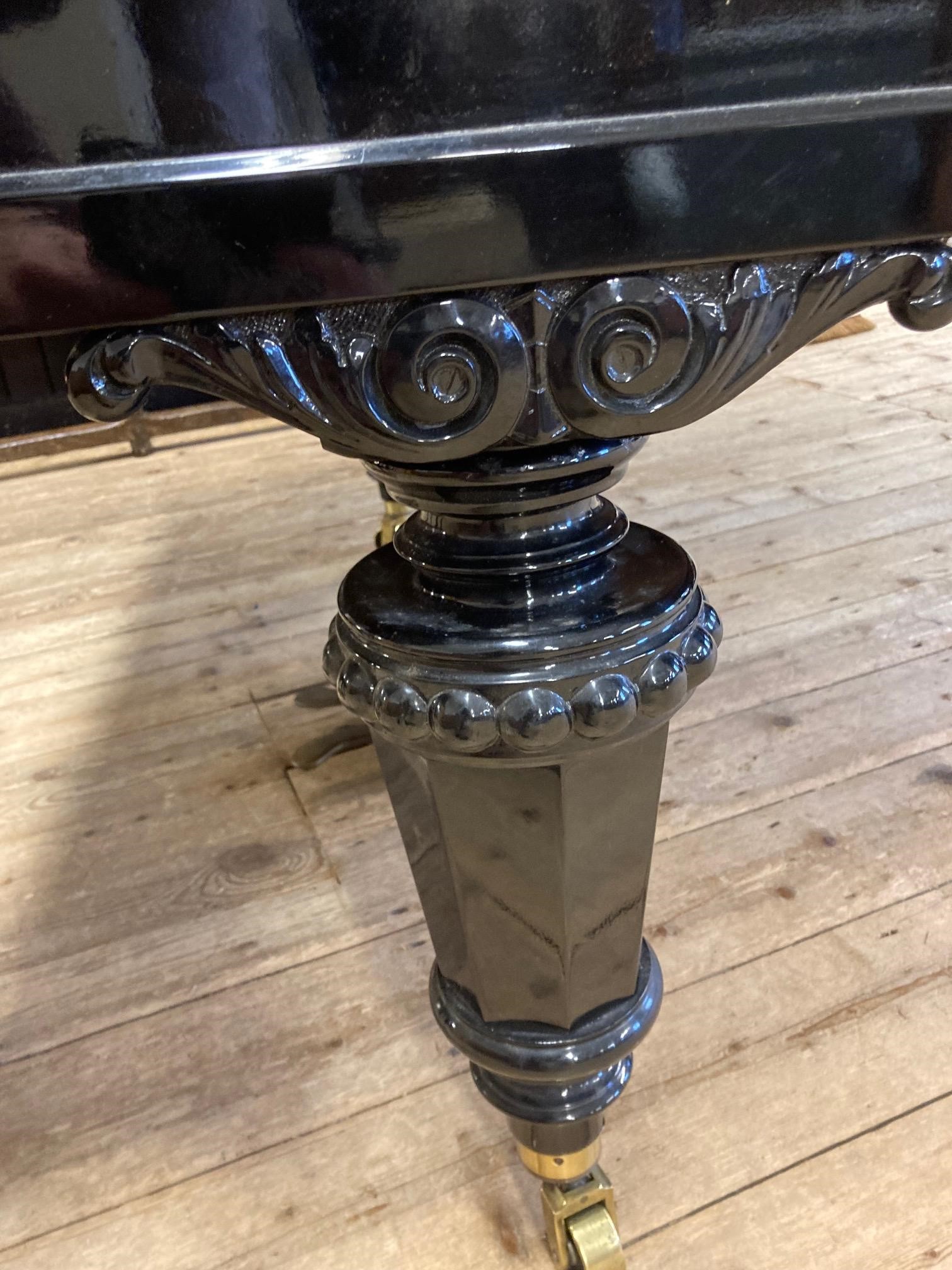 A LATE VICTORIAN C BECHSTEIN BOUDOIR GRAND PIANO Image