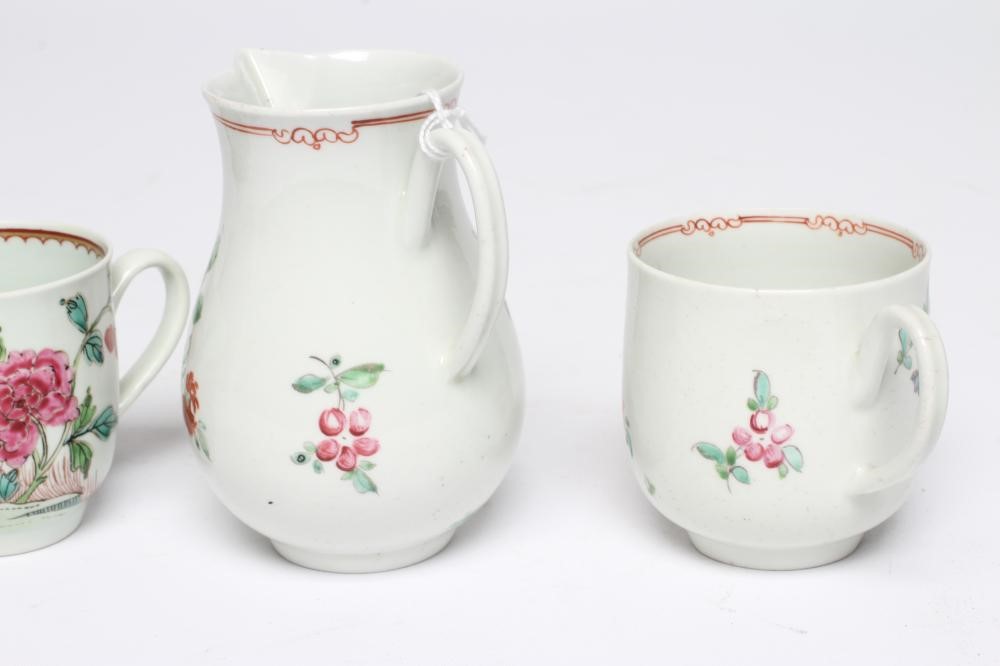 A CHAFFERS PORCELAIN SPARROW BEAK JUG Image