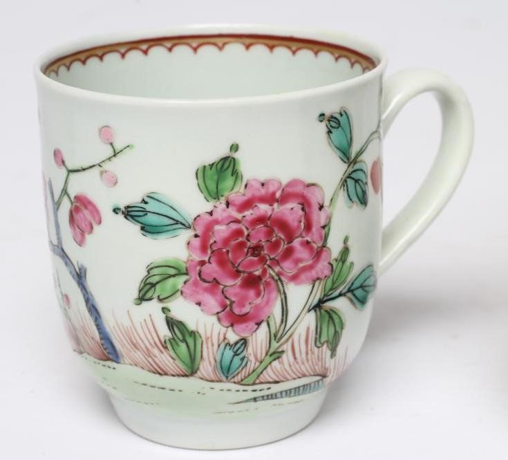 A CHAFFERS PORCELAIN SPARROW BEAK JUG Image