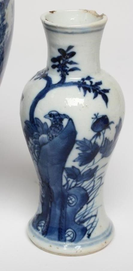 THREE CHINESE PORCELAIN VASES Image