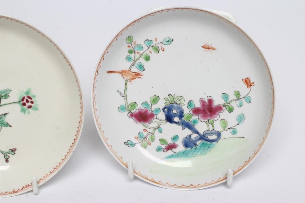 A CHRISTIANS PORCELAIN TEA BOWL AND SAUCER Image