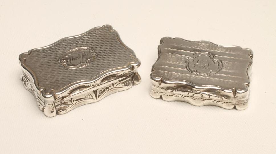 A VICTORIAN SILVER VINAIGRETTE Image