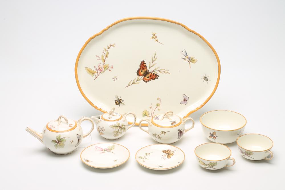 A WEDGWOOD CREAMWARE TETE-A-TETE Image