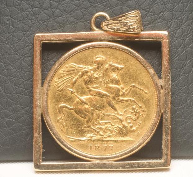 A VICTORIA YH GOLD SOVEREIGN Image