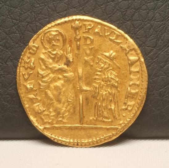 AN 18TH CENTURY ITALIAN (Venice) gold Zecchino Image