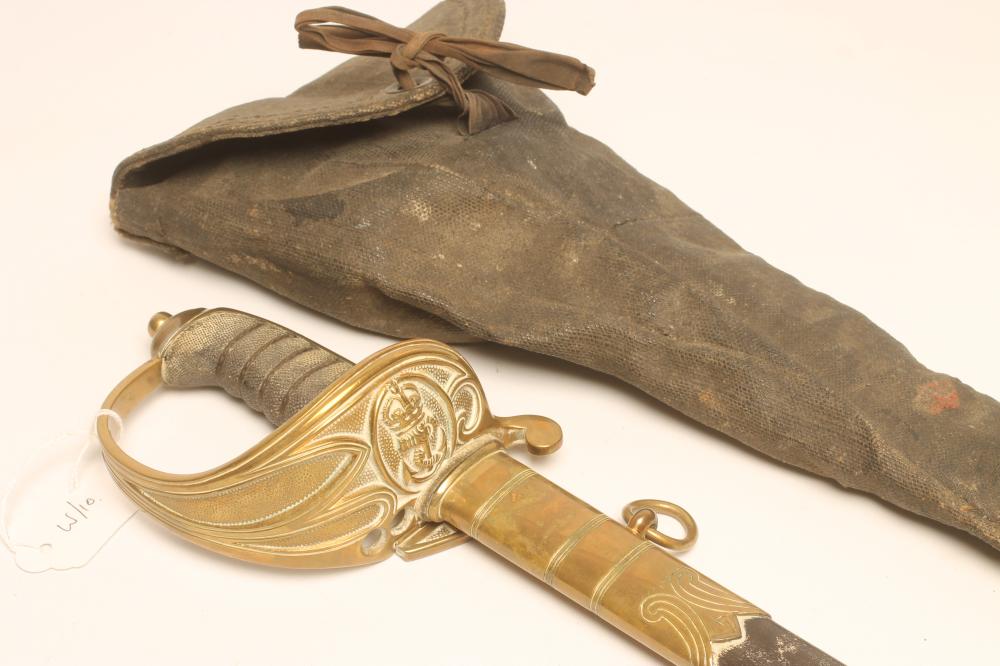 AN 1827 PATTERN ROYAL NAVY WARRANT OFFICER'S SWORD Image