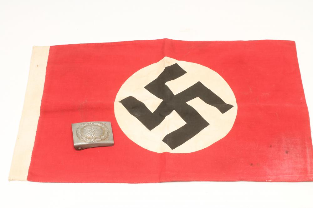 A SECOND WORLD WAR GERMAN FLAG Image