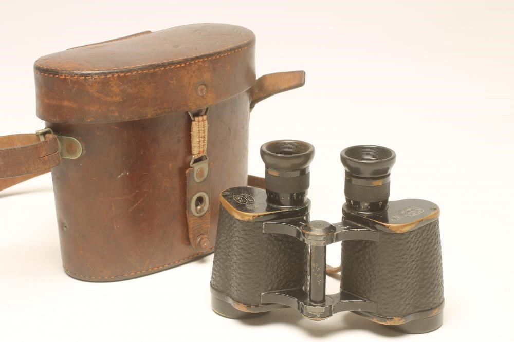A RARE PAIR OF POLISH BINOCULARS by H. Kolberg Image