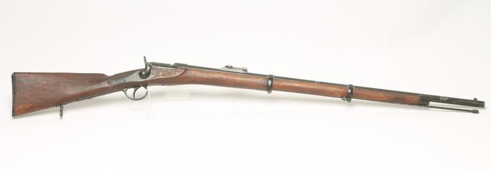 A WERNDL ROLLING BLOCK RIFLE Image