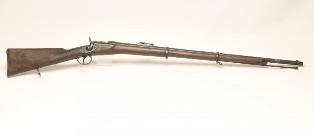 A WERNDL ROLLING BLOCK RIFLE Image