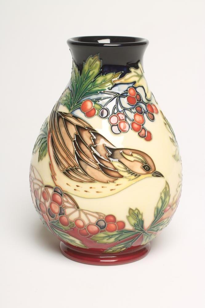 A MOORCROFT POTTERY VASE Image
