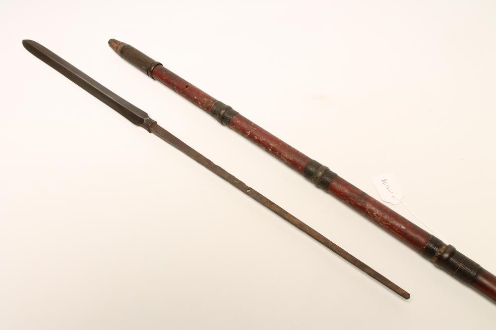 A JAPANESE POLEARM OR YARI Image