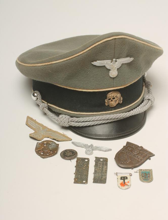 A GERMAN THIRD REICH OFFICER'S CAP Image