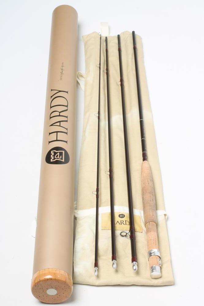 A HARDY "L.R.H. LIGHTWEIGHT" 4 PIECE FISHING ROD Image