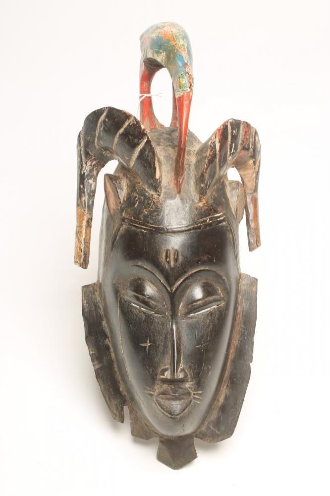 AN AFRICAN MASK from the Ivory Coast Image