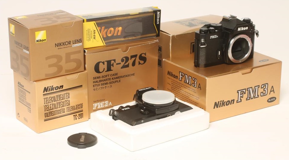 A BOXED NIKON FM2 AND BOXED NIKON FM3A Image