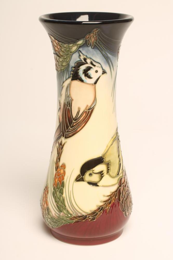 A MOORCROFT POTTERY VASE Image