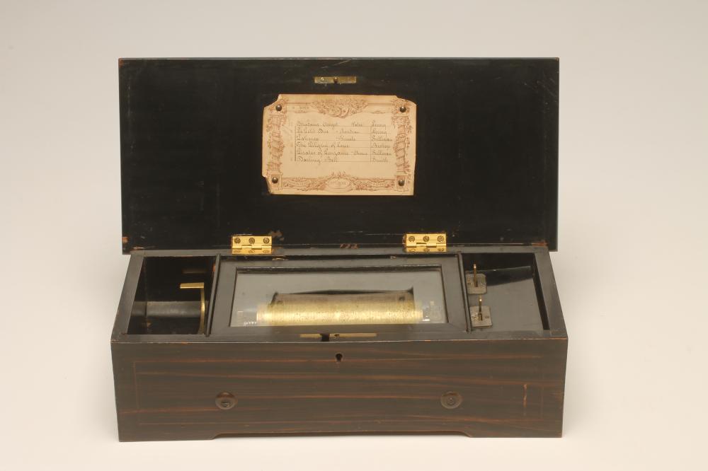 A SWISS MUSICAL BOX Image