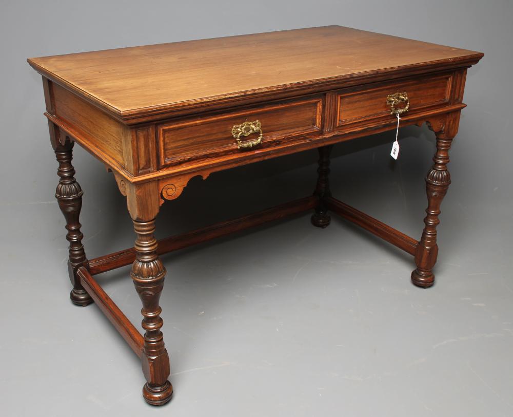 A ROSEWOOD DRESSING TABLE by Gillows Image