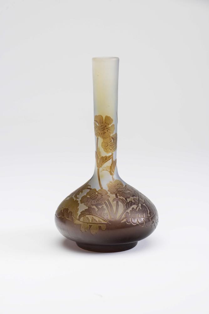 A GALLE GLASS SOLIFLEUR Image