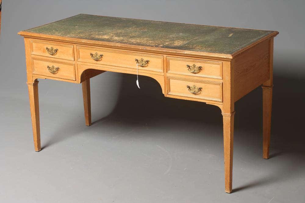 A HEAL & SON LONDON PINE DESK Image