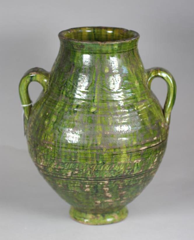 A SUFI'S STONEWARE WATER JUG Image