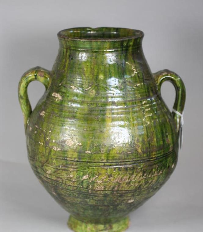 A SUFI'S STONEWARE WATER JUG Image