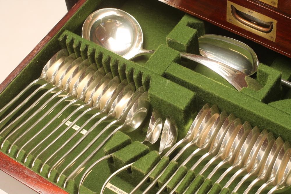 AN EPNS TABLE SERVICE FOR TWELVE PLACE SETTINGS Image