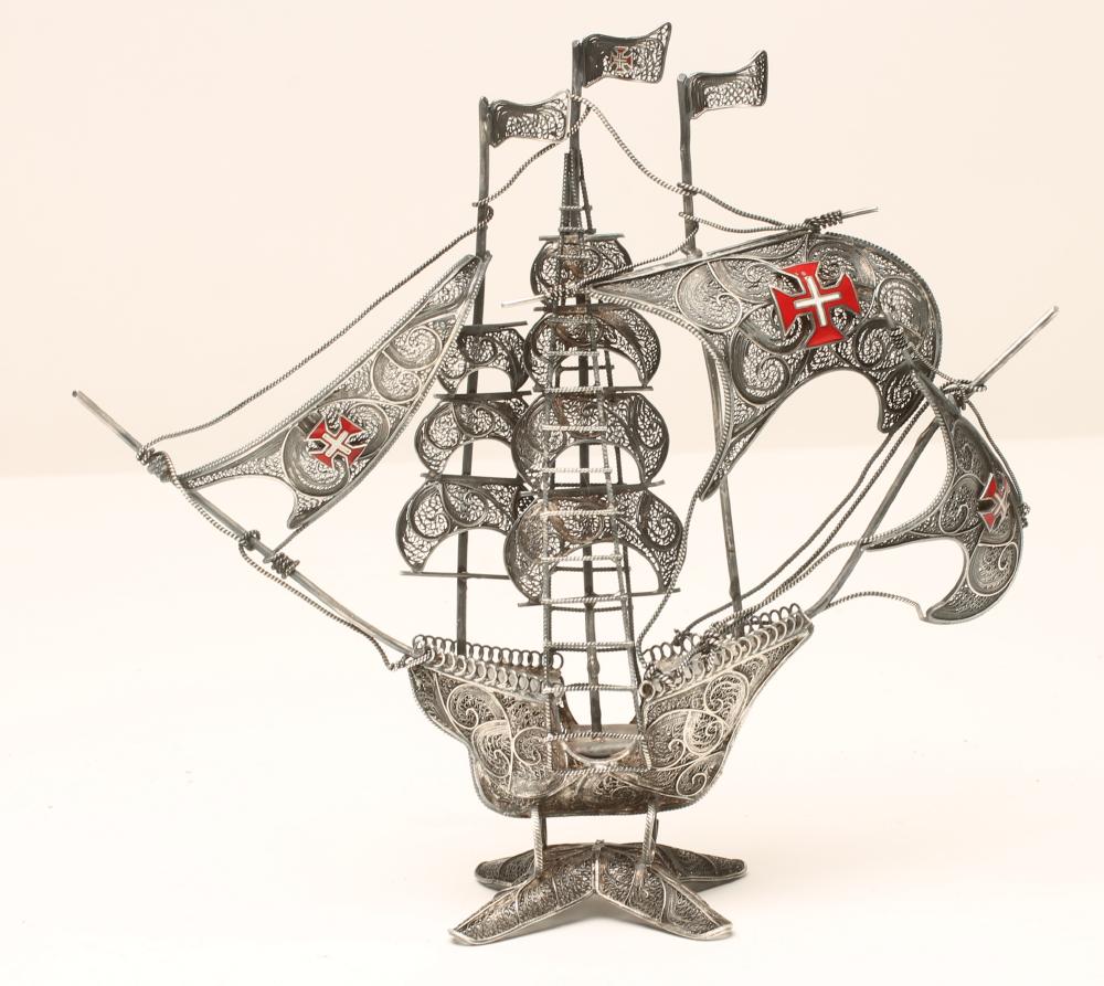 A MALTESE SILVER FILIGREE NEFF Image