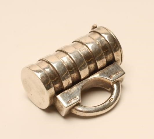 A SILVER NOVELTY BOX Image