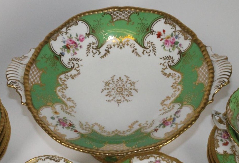 A SET OF FOUR COALPORT CHINA TRIOS Image