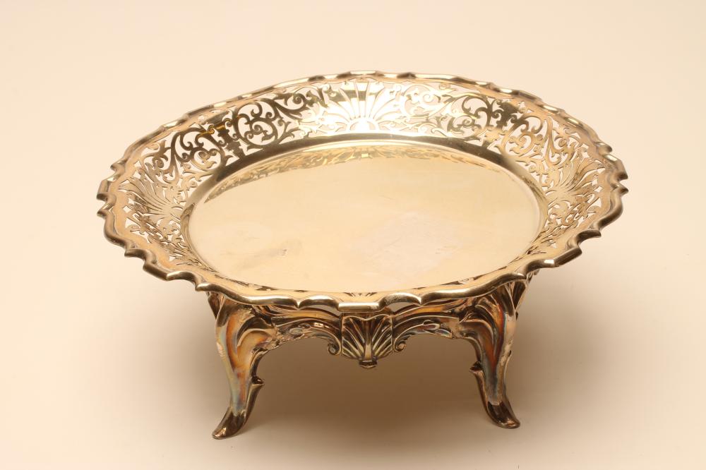A SILVER TAZZA Image