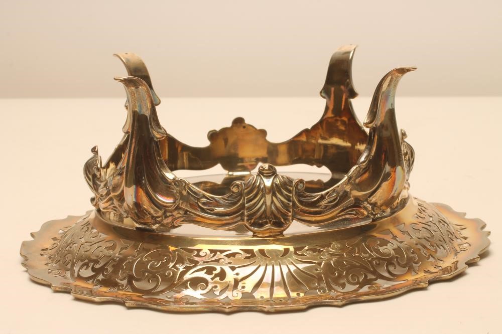 A SILVER TAZZA Image