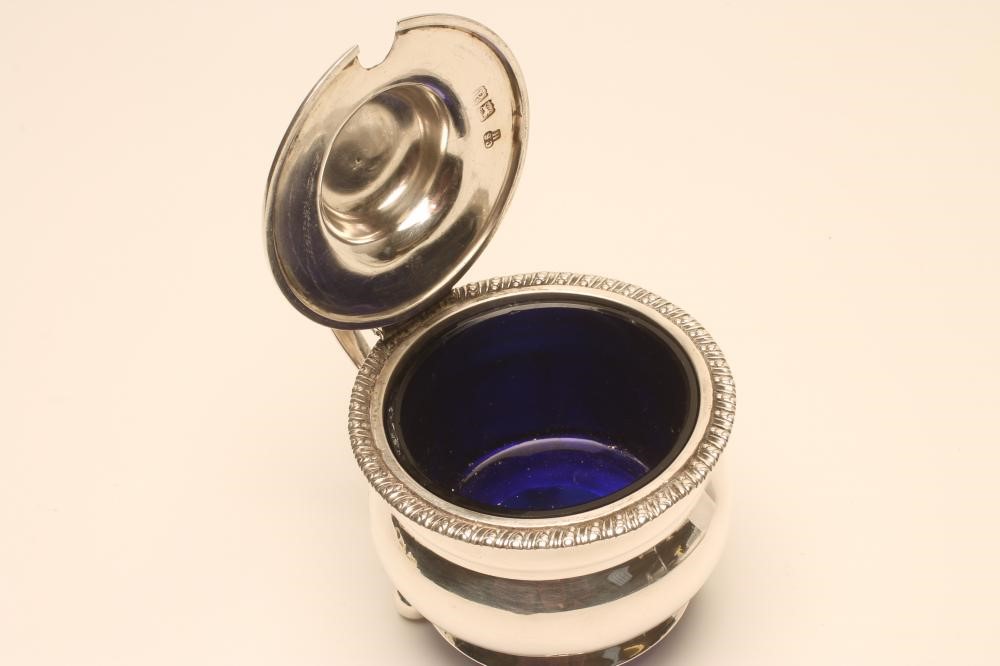 A LATE VICTORIAN SILVER MUSTARD Image