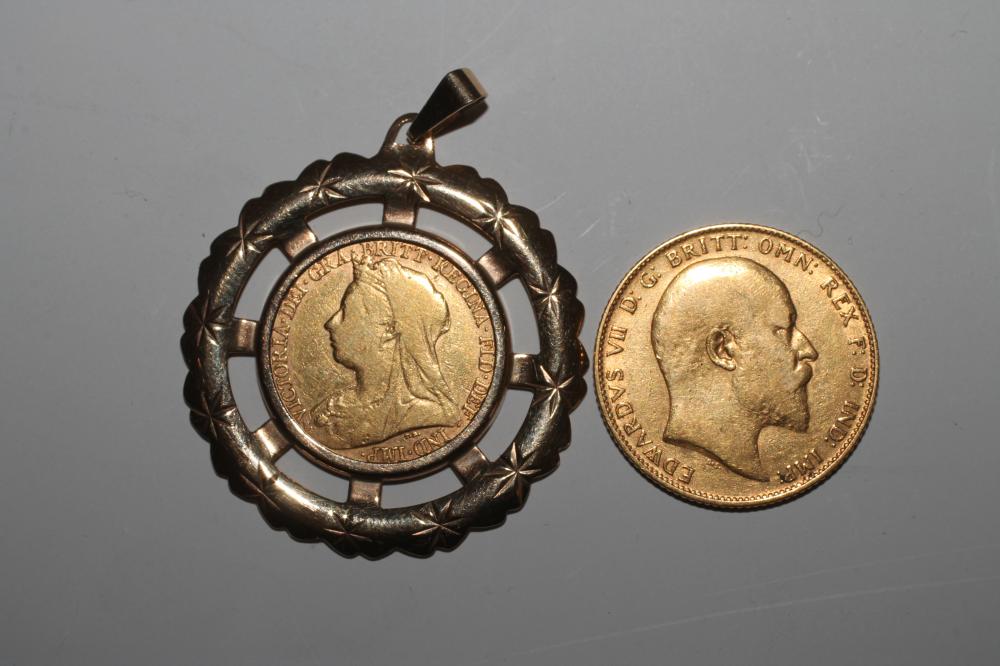 A VICTORIA OH HALF SOVEREIGN Image