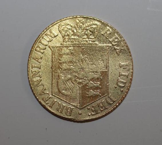A GEORGE III HALF SOVEREIGN Image