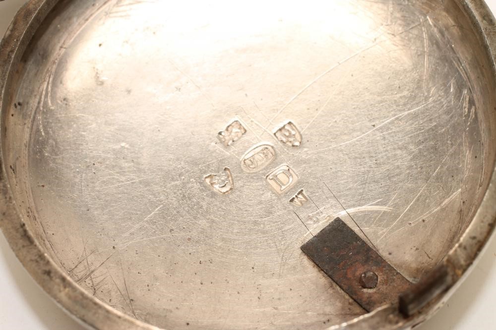 A GEORGE III SILVER PAIR CASED POCKET WATCH Image