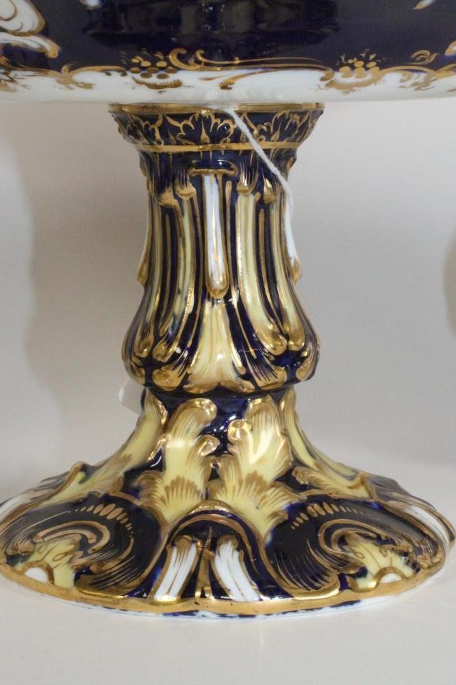 A COALPORT PORCELAIN PART DESSERT SERVICE Image