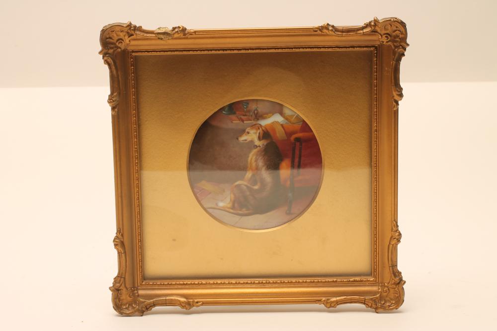 A PAIR OF PARAGON CHINA ROUNDELS Image