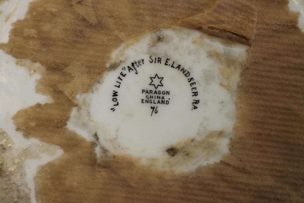 A PAIR OF PARAGON CHINA ROUNDELS Image