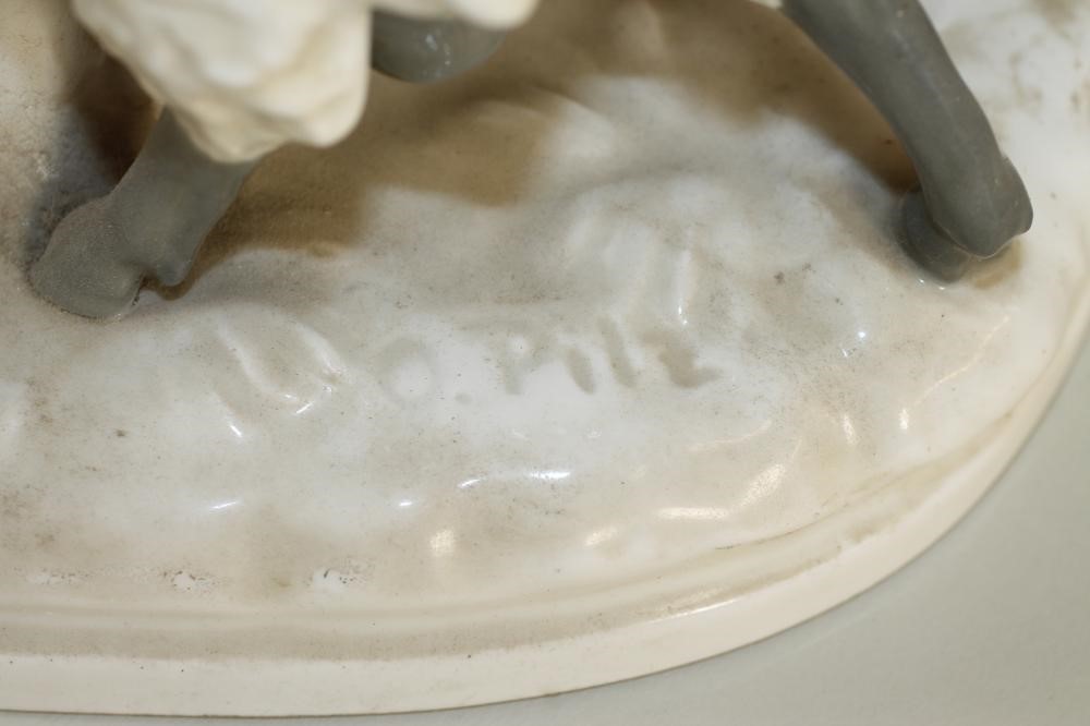 A MEISSEN PORCELAIN FIGURE GROUP Image